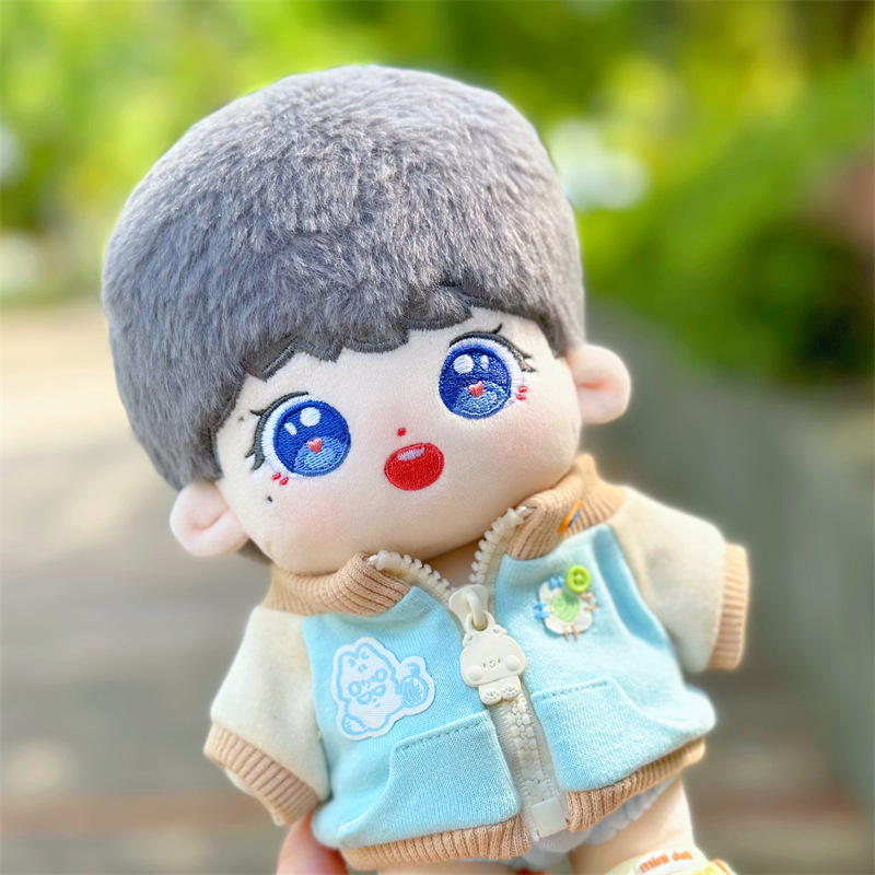 新款原创周深棉花娃娃20cm明星毛