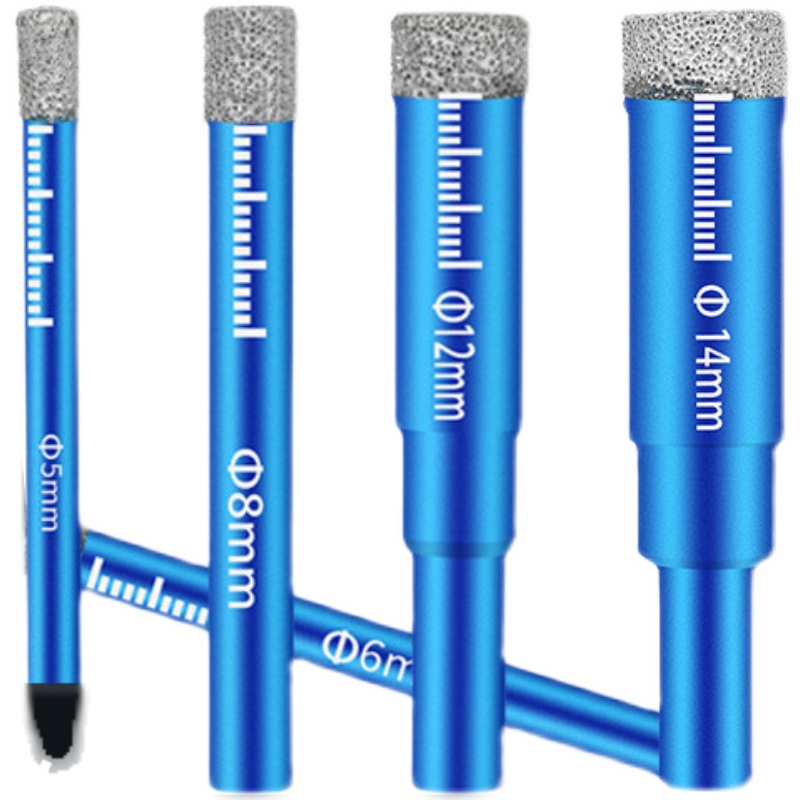 全瓷瓷砖开孔器玻化砖大u理石材玻璃花岗岩干打钻头角磨机打孔