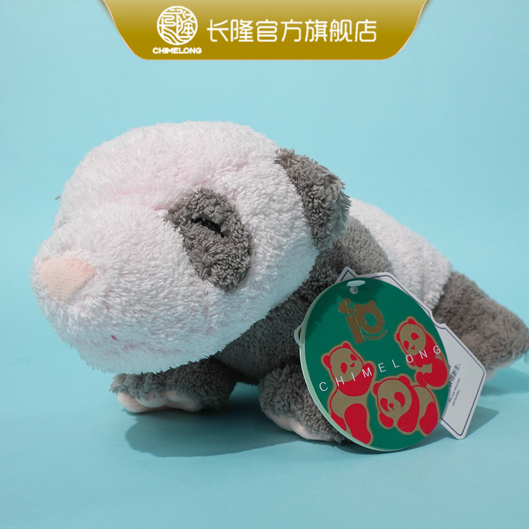 长隆纪念品仿真熊猫毛绒公仔