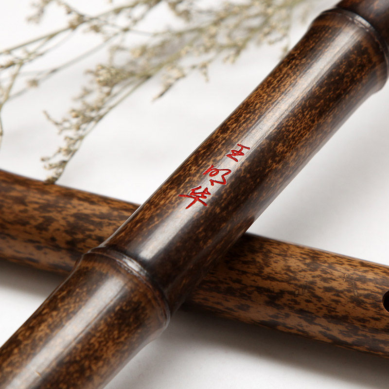 迪音专业琴箫一节萧配古琴演奏洞箫民族乐器f调6孔8孔手工箫