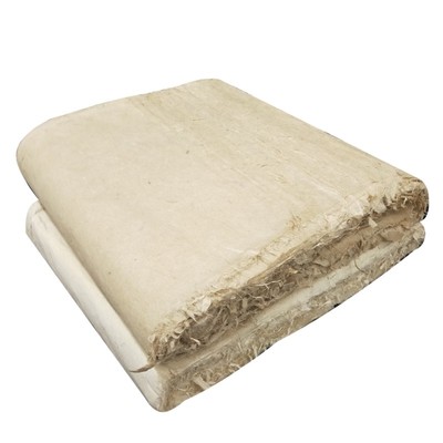 麻纸纯手工宣纸 麻纸半生熟毛边纸构树皮纸作旧复古宣纸