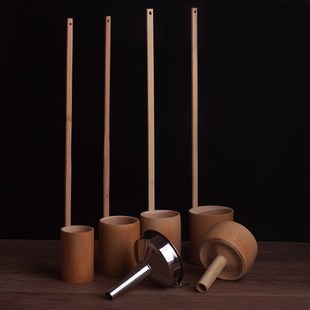 竹酒提子家用商用打酒器竹制酒吊子酒勺舀酒盛酒器油提竹子漏斗