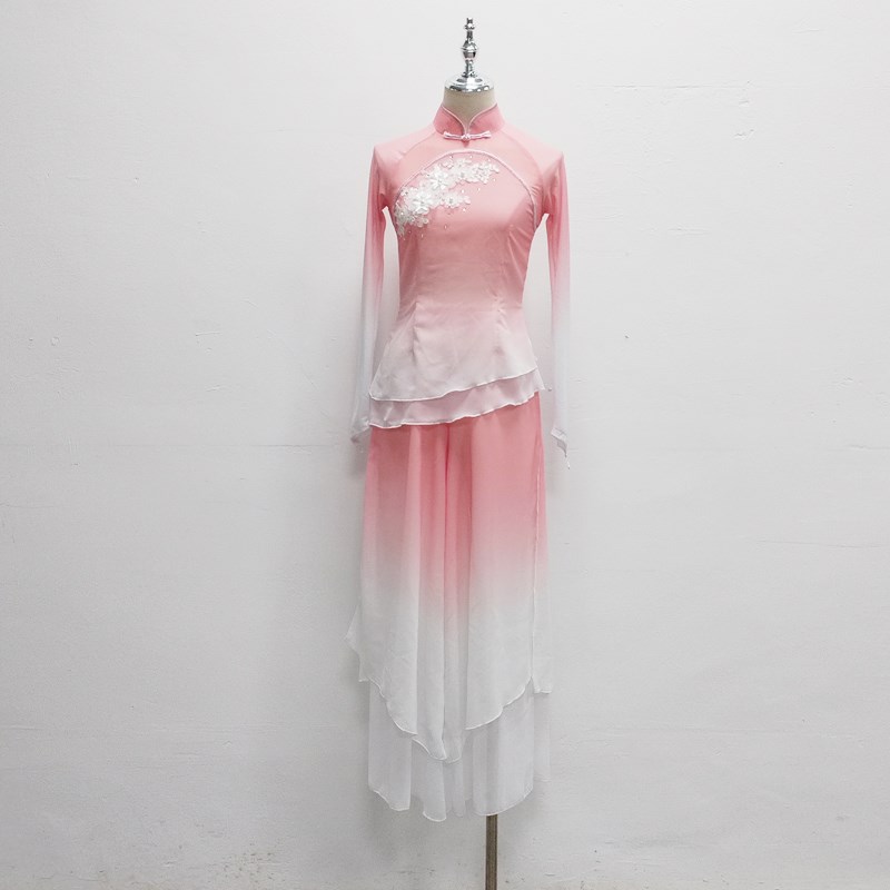 桃李杯良宵舞蹈服古典舞飘逸古装舞台表演服胶州秧歌服装女定制