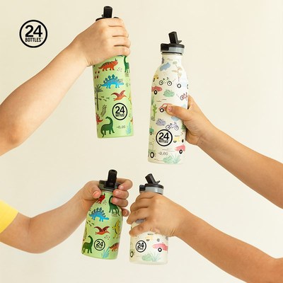 24bottles儿童系列冷水杯304不锈钢轻巧便携可爱卡通随手杯冷水杯