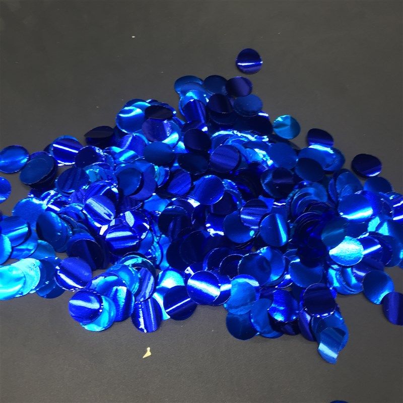 乳胶气球1.5cm圆形填充亮片 透明波波球填充物金色银色 500克/包