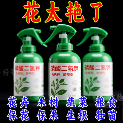 磷酸二氢钾营养液叶面肥花卉植物