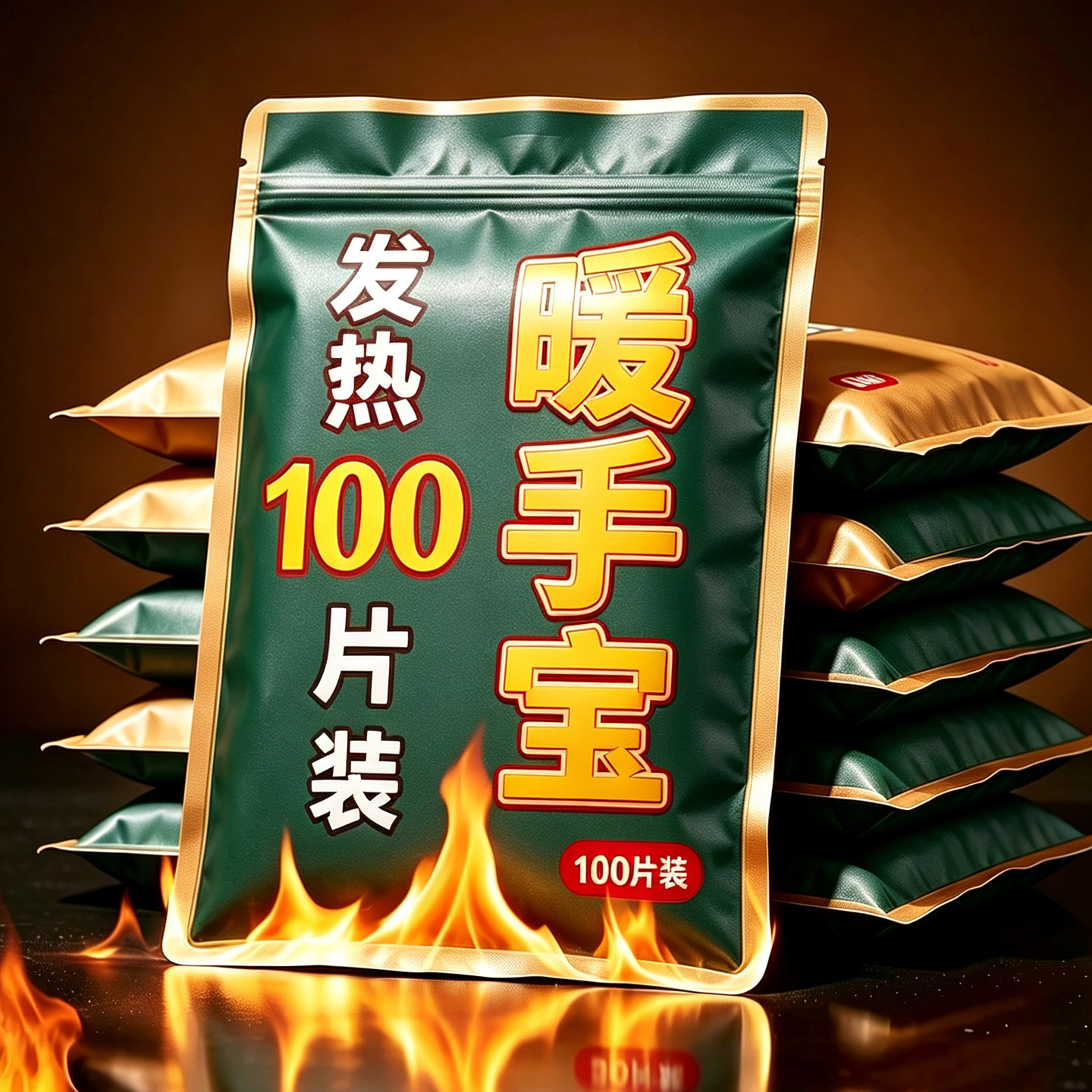 暖手宝自发热暖手贴一次性穿戴式暖背贴暖宝宝发热袋过冬保暖神器