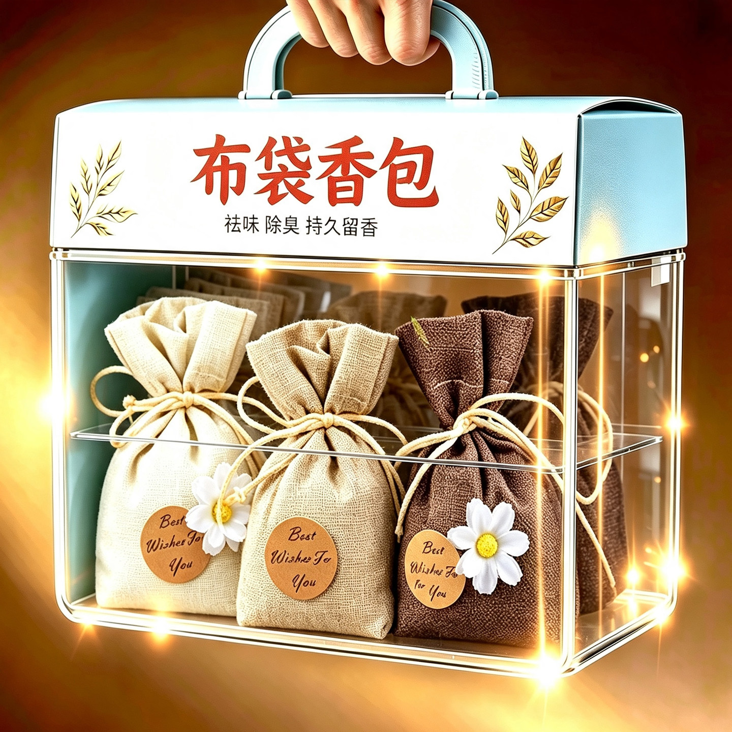 栀子花香包桂花衣柜四季除味持久清香除异味香气车载香袋香囊香包