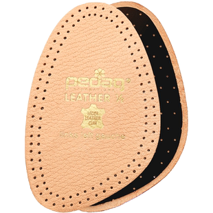 德国pedag前掌垫真皮鞋垫羊皮吸汗透气男女通用软半码垫前脚掌垫
