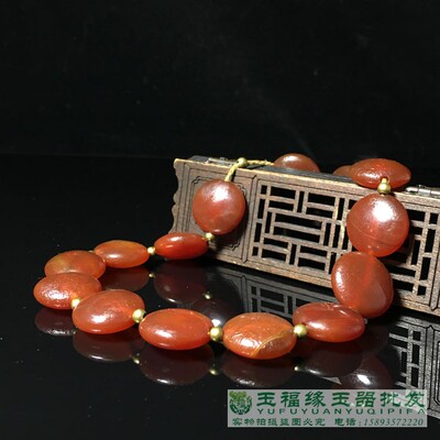 天然风化纹老型飞碟做旧星月菩提