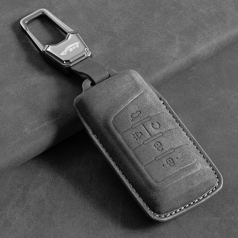 26款传祺M8钥匙套大师25款GS8领航影豹E8/M6汽车GS3/GS4/E9锁匙扣