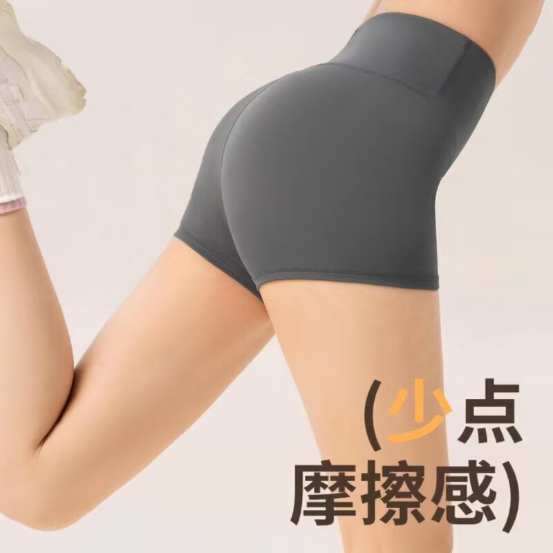 豆豆丁尾单高弹力锦纶瑜伽短裤女士三分打底裤骑行裤健身运动热裤