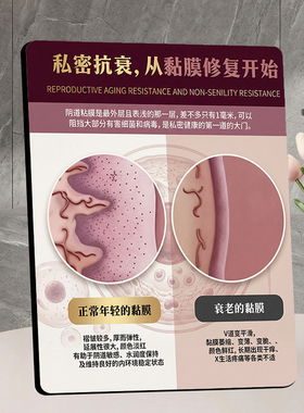 美容院私密抗衰科普展示摆件医美机构前台装饰宣传摆台