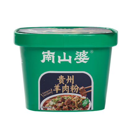 南山婆贵州羊肉粉牛肉粉桶装方便速食小吃夜宵零食164g速食汤粉