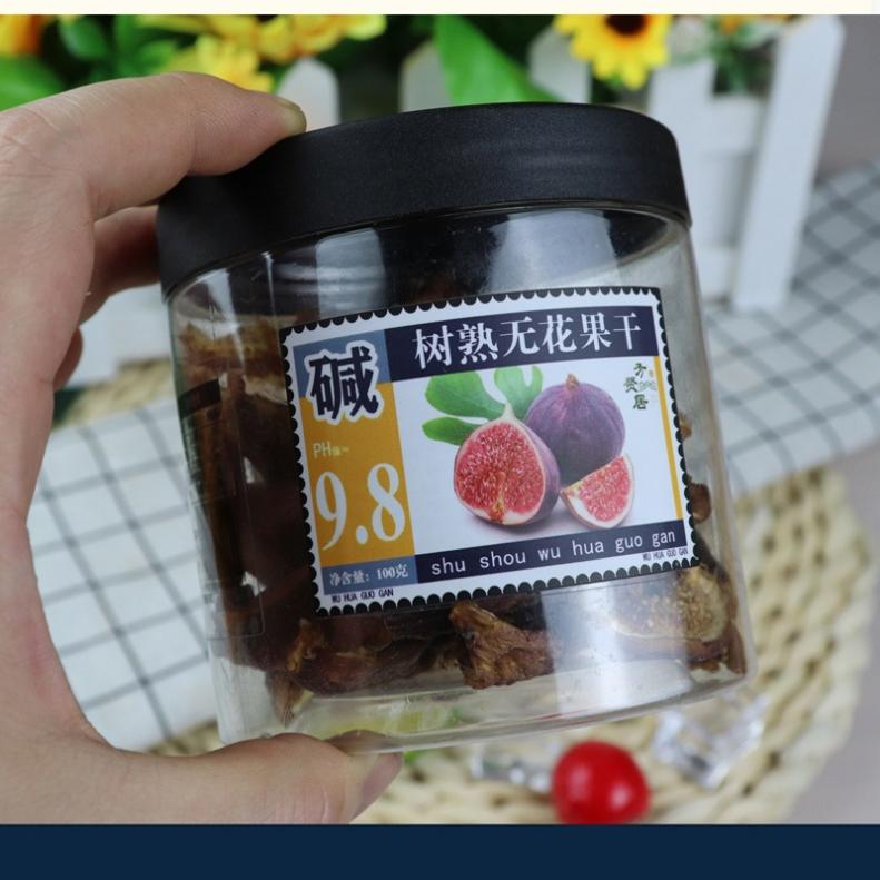 闽宏堂树熟无花果干无添加天然果干零食无花果干100g*2罐