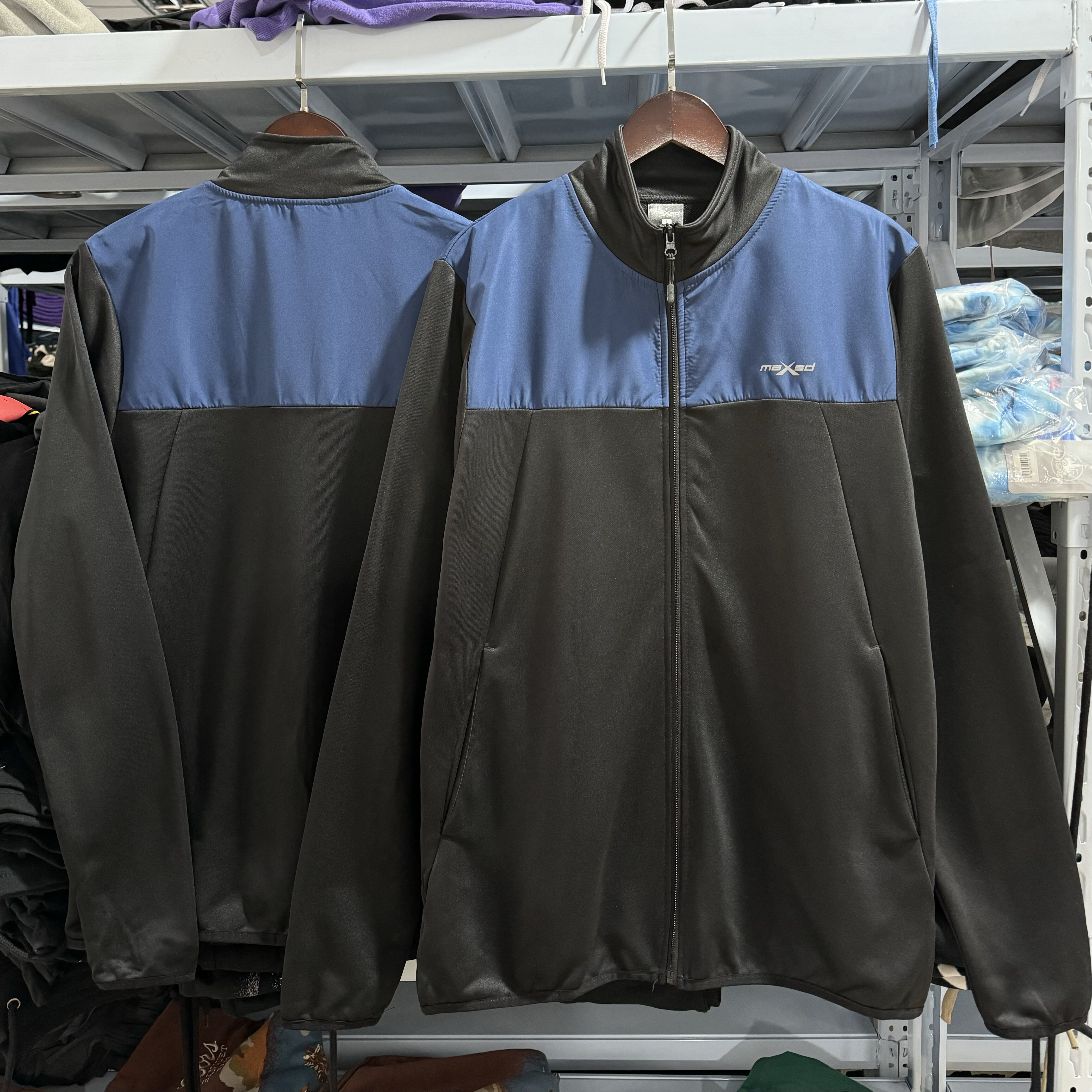 小码处理!  户外拉链外套立领运动夹克 春秋薄款速干透气男女8976