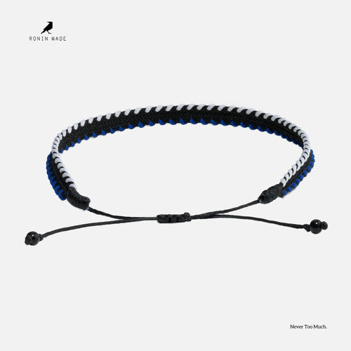 小众蓝色普鲁士手绳叠戴