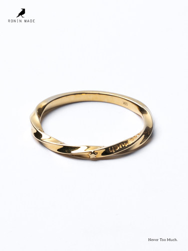 复古高级小众设计感星芒9k金戒指