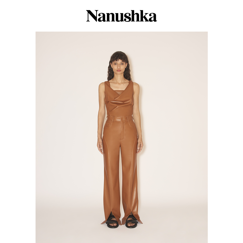 NANUSHKA女士BASHAOKOBOR™五口袋直筒长裤