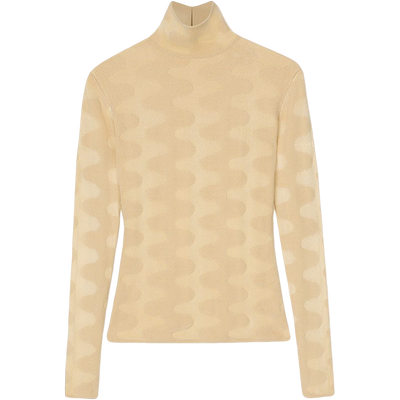 【甄选折扣】NANUSHKA 女士 MYKE 百搭淡人系高领紧身长袖针织衫