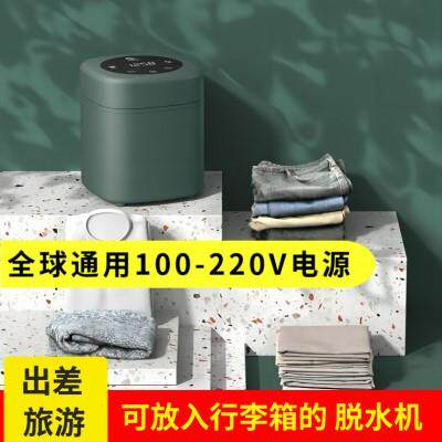 迷你单脱水机超小高速便携甩干机桶婴儿宝宝小型消毒房车用自驾游