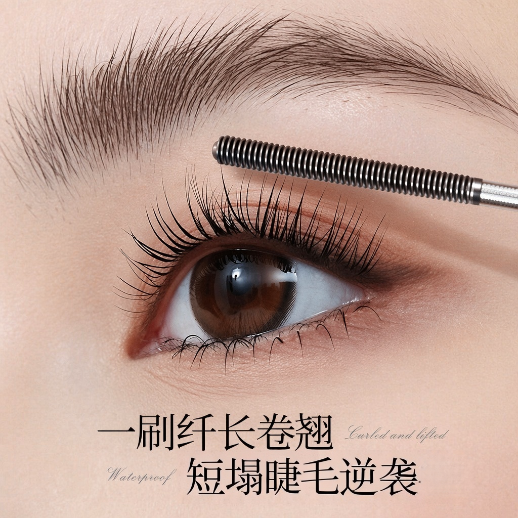 【一刷就翘】钢管睫毛膏纤长卷翘根根分明持久定型防水不晕染新手