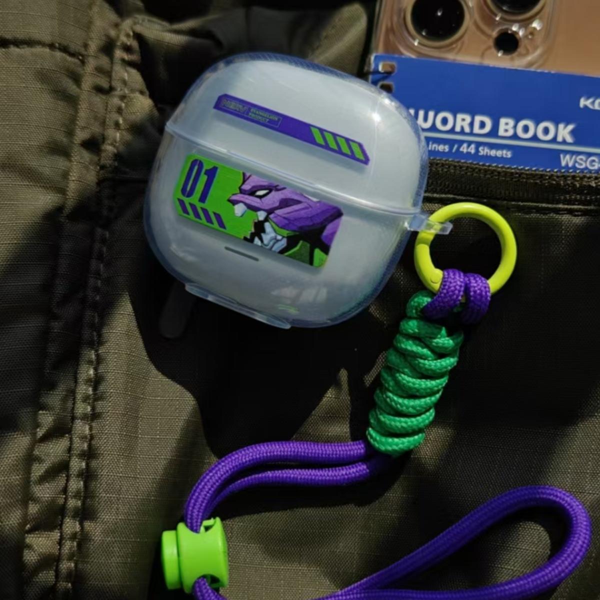 初号机适用华为se3耳机保护套se2耳机套pro4耳机壳freeclip软壳freebudspro3挂绳