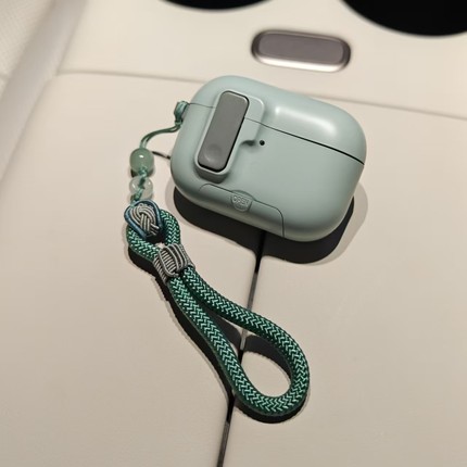 复古如意适用于airpodspro3保护壳airpodspro2蓝牙耳机套freeclip2挂绳壳磁力airpods4弹盖华为7i壳套