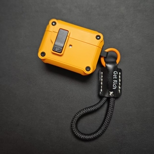 磁力弹盖机甲适用于airpodspro3苹果pro第三代保护套airpodspro2蓝牙耳机套airpods4代防摔挂式保护壳男款