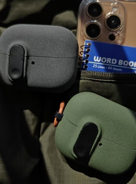 复古磨砂适用于三星buds3保护套buds3pro蓝牙buds2耳机budscore套galaxy挂绳壳samsung卡扣buds3fe