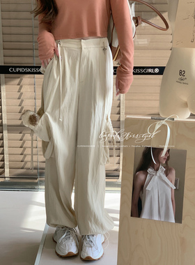 【福利6折清仓】csk丘比特 “垂软跳舞裤” 轻薄透气显瘦工装裤