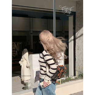 【福利65折清仓】csk丘比特“娇憨的条纹！”65美丽奴羊毛针织衫