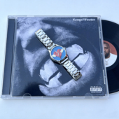 Richtramp原创KANYE专辑封面光盘小熊中古风手表INS小众时尚 腕表