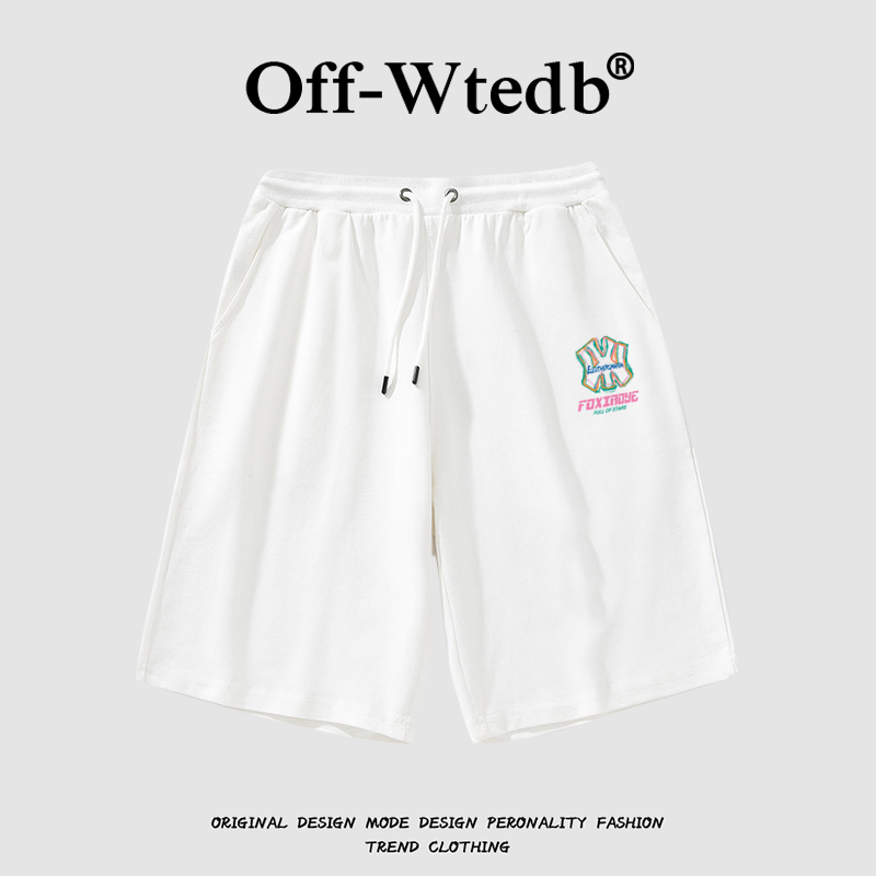 【官方正品】 小红书推荐 | 夏季2023男女休闲短裤纯棉情侣宽松X