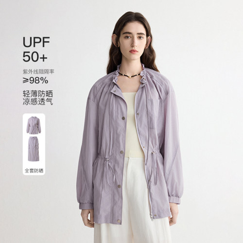 卢昱晓同款防紫外线UPF50+外套