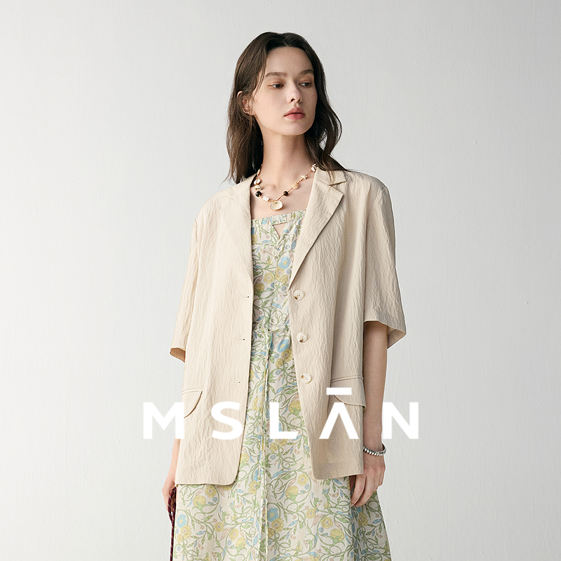 轻通勤丨MSLAN舒适显瘦宽松西装