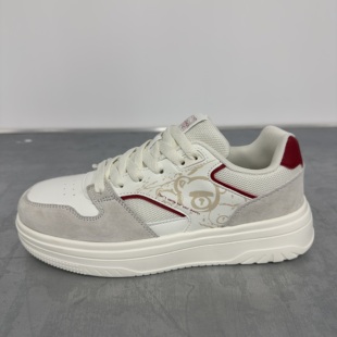 恩度男鞋2025新款春季透气网空运动鞋男士休闲鞋厚底增高小白鞋