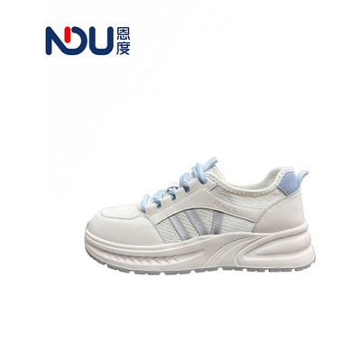 女鞋小白鞋透气网面小白鞋女夏季2025新款踩屎感薄款运动网鞋