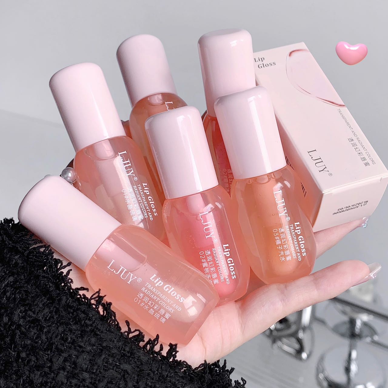 戈戈小熊水光镜面唇釉唇蜜