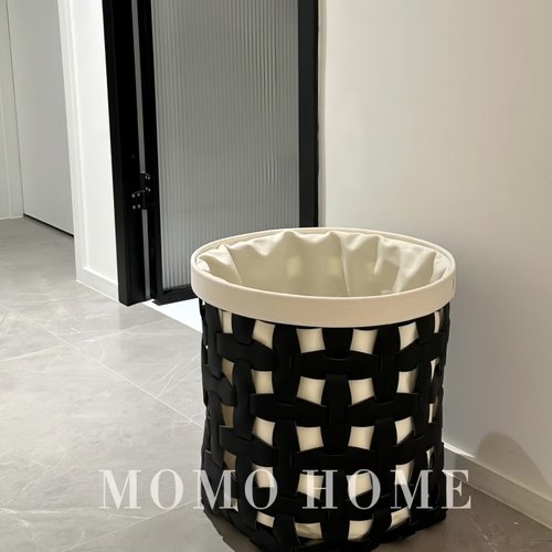 编织脏衣篮高档皮革脏衣篓超大容量脏衣篓家用编织篮杂物篓置物筐