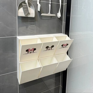 卫生间收纳神器厕纸收纳盒纸巾盒墙面免打孔防水壁挂卫生巾置物架