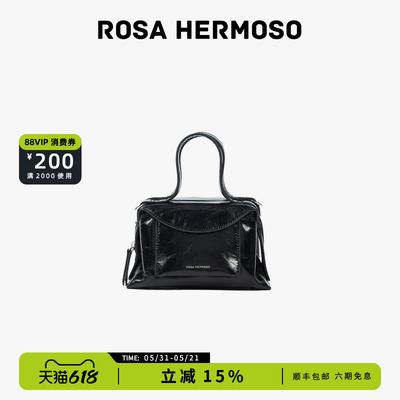 ROSA HERMOSO/珞赫UNA口袋斜挎包小方包女通勤夏季新