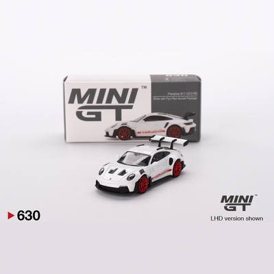 MINIGT630保时捷911白色64合金车