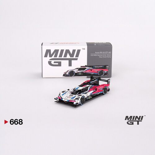 MINIGT668讴歌#60冠军64合金车模