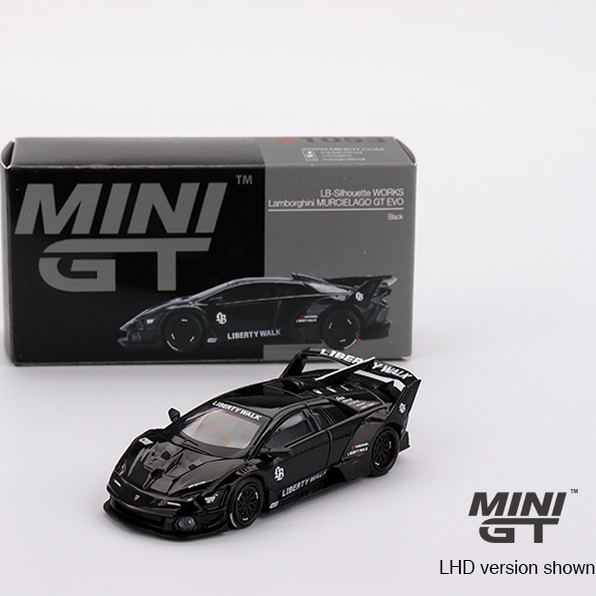 MINIGT1053兰博蝙蝠黑LBWK64合金