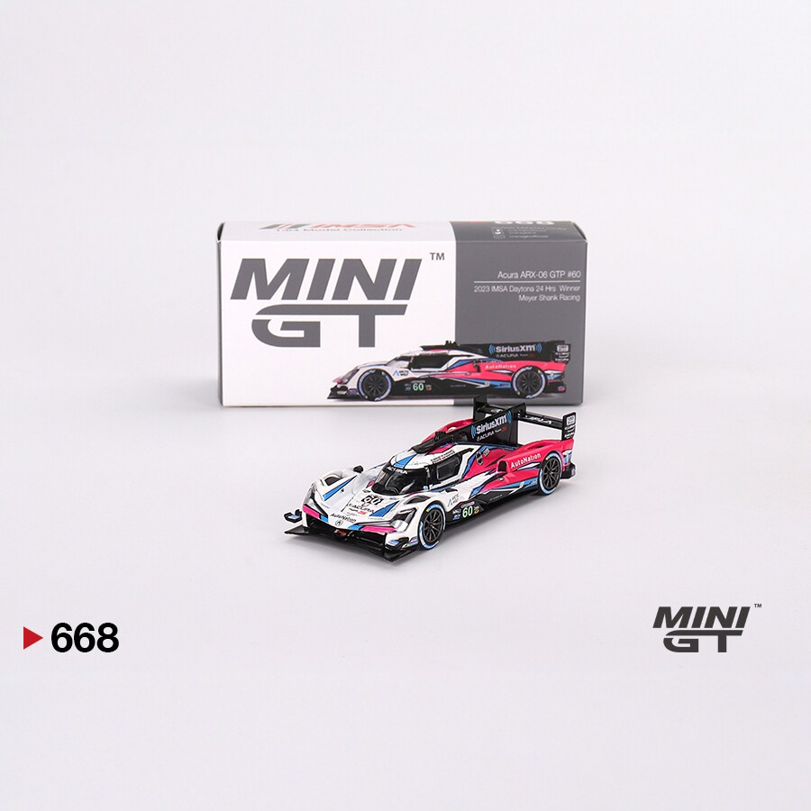 MINIGT668讴歌#60冠军64合金车模