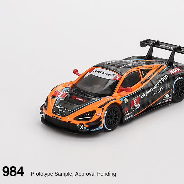 MINIGT984迈凯伦720S橙黑64合金