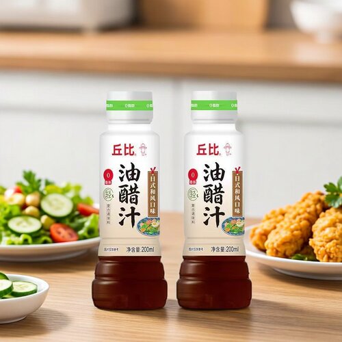 正品授权丘比油醋汁200ml正品