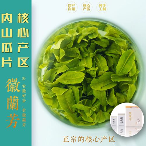 【明前精选T500】徽兰芳正宗手工六安瓜片新茶明前原产地内山产区
