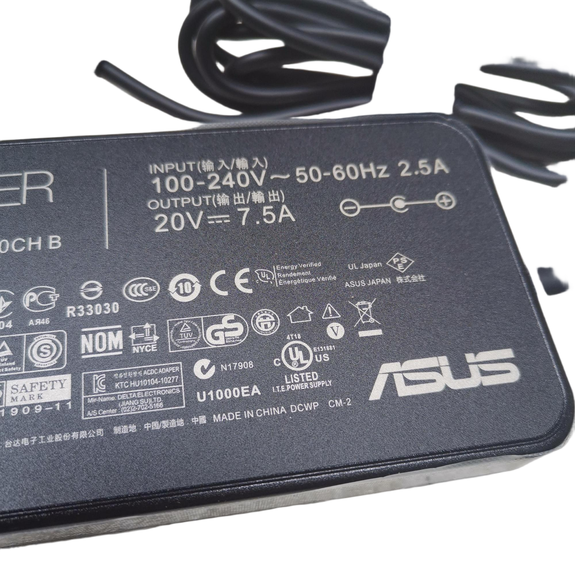 适用于华硕无畏pro15 K6500Z M6500R20V7.5A150W笔记本电源适配器